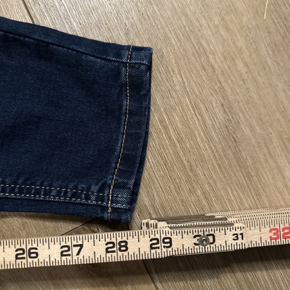 Mudd Girls Double Button Super Skinny Jegging Dark Denim Stretch Size 16 NEW - Picture 9 of 9